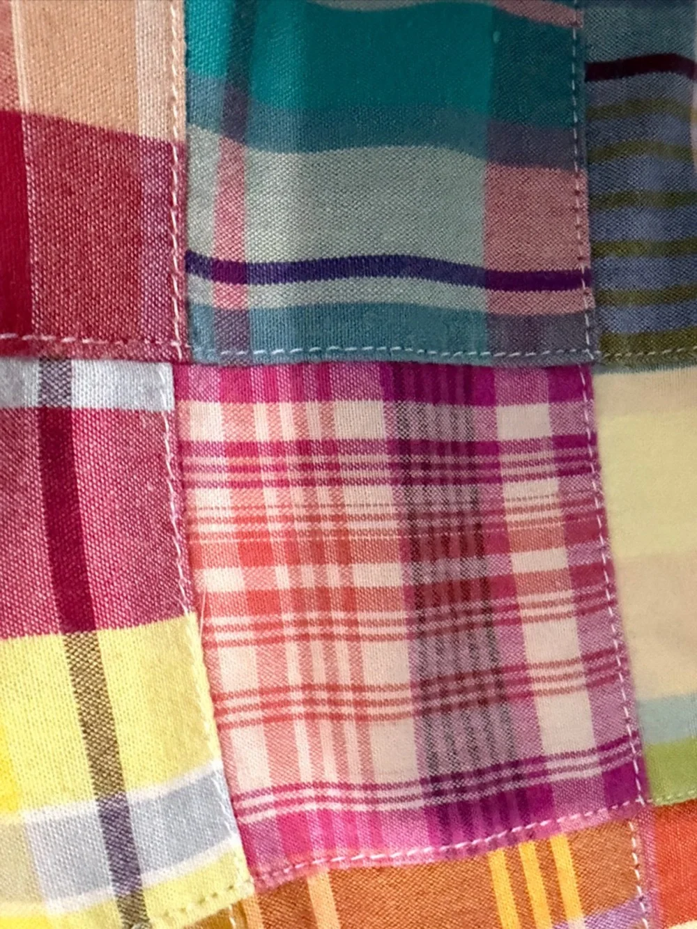 J. Crew vintage madras Cotton plaid  Shorts size 0